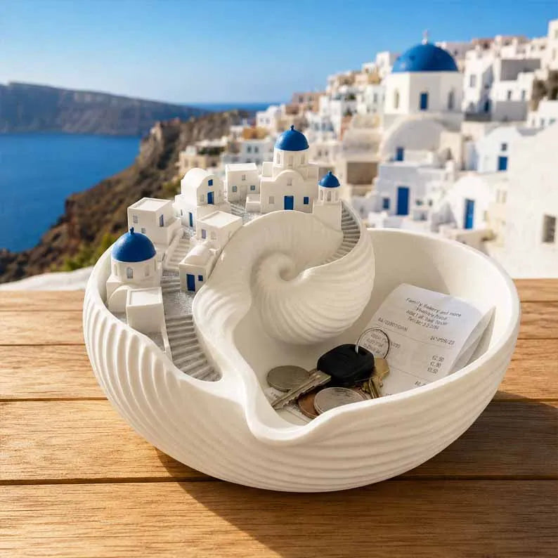 🌊Letzter Tag: 50 % Rabatt – Santorini-Allzweckschale
