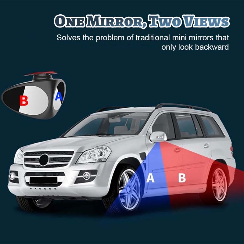 Dual-View-Blindspot-Spiegel für Autos
