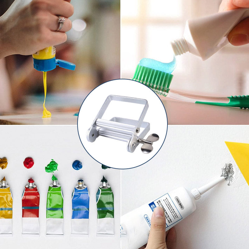 Multifunctional Metal Toothpaste Squeezer