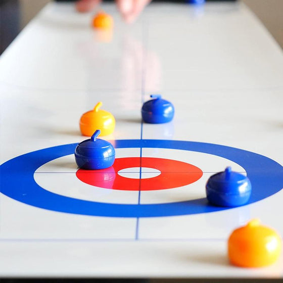 🎅Feiere Weihnachten💯2025 Neues Tisch-Curling-Spiel für die ganze Familie