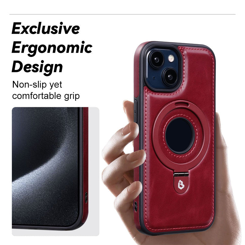 🍎Luxury Leather MagneticPhone Case