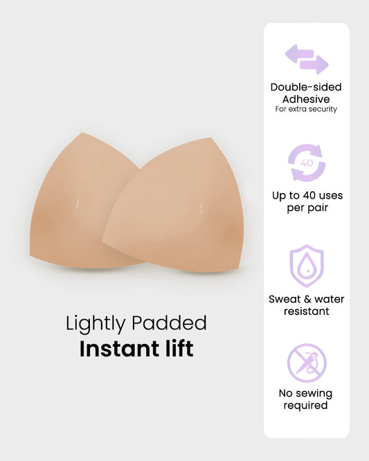 🔥BLITZVERKAUF🔥Unsichtbare Lift-Einlagen | Doppelseitig klebender BH-Lifter für sofortigen Boost