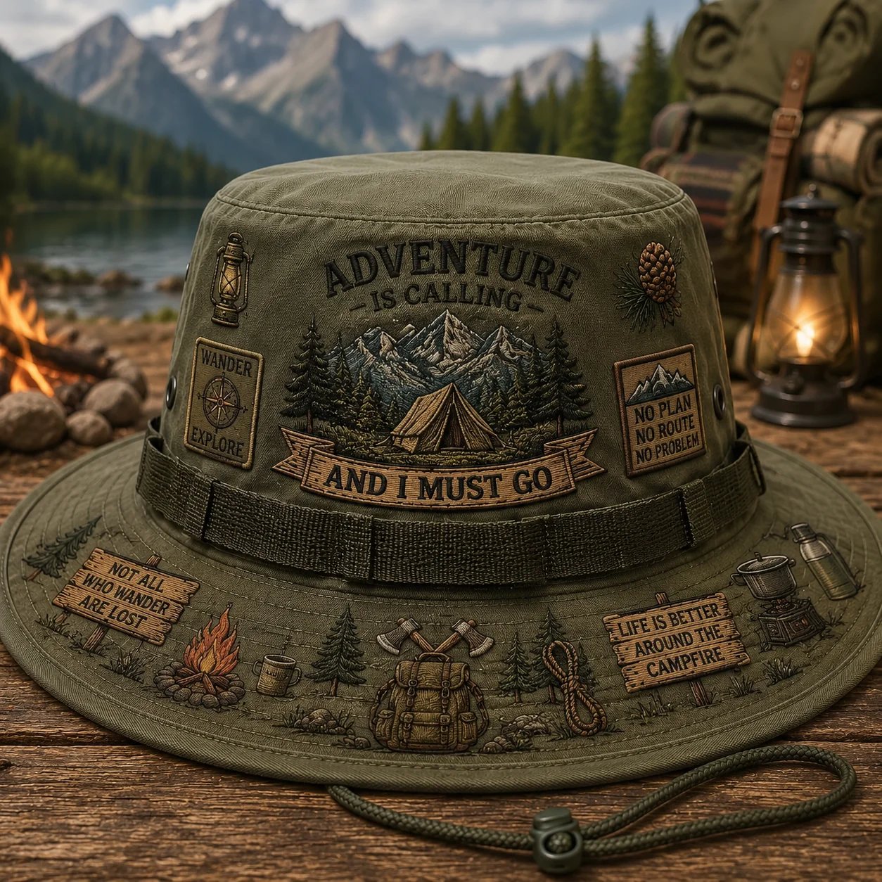 🌲Abenteuer ist eine Lebenseinstellung – Boonie-Hut