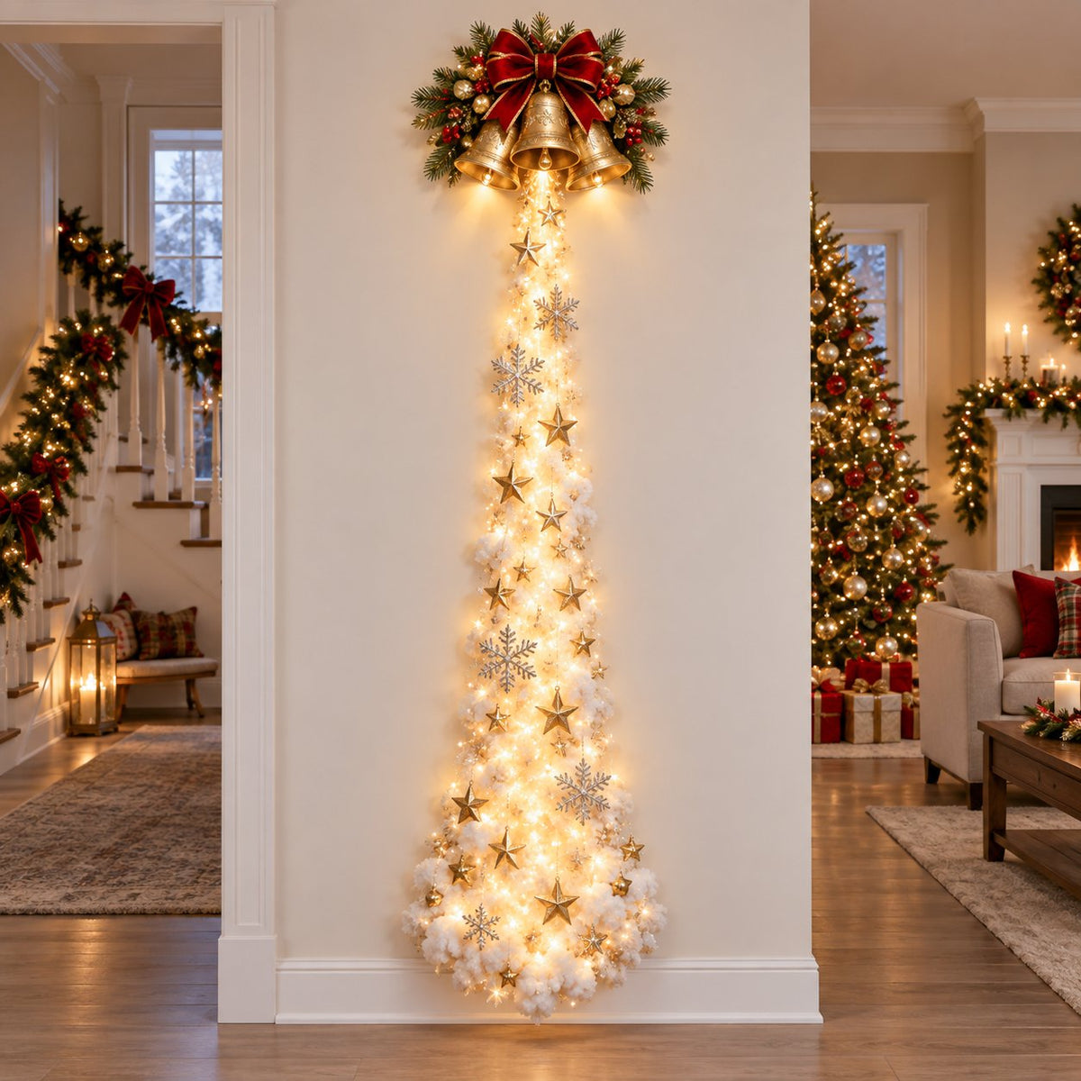✨Wandleuchte „Christmas Magic Trail“ – Ein bisschen Weihnachtszauber direkt an Ihrer Wand✨