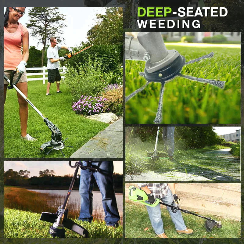 🔥 Austauschbarer Schneidkopf für Rasenmäher / Rasentrimmer – Stahlschneidkopf zum Rasenmähen 🌿✂️⚙️