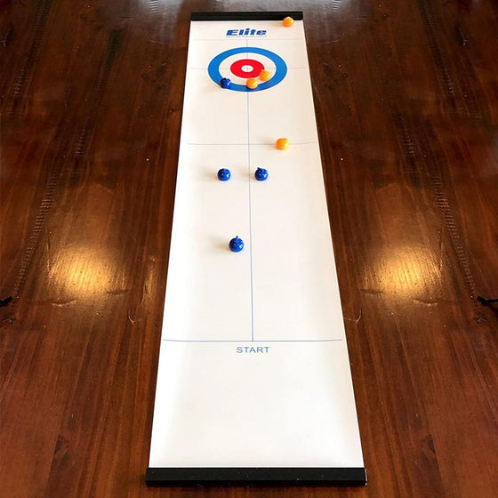🎅Feiere Weihnachten💯2025 Neues Tisch-Curling-Spiel für die ganze Familie