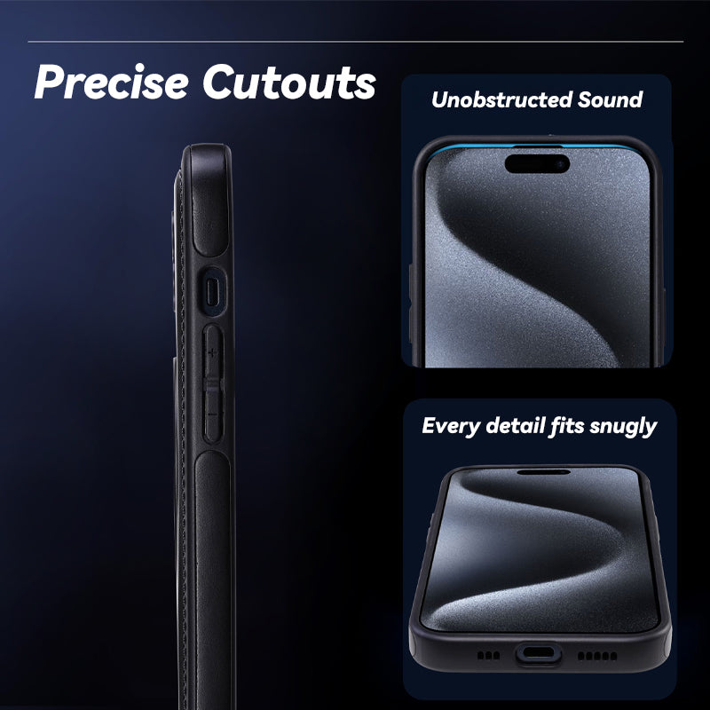 🍎Luxury Leather MagneticPhone Case