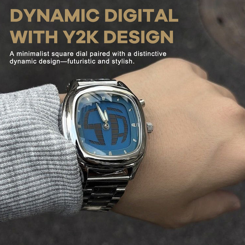 Dynamische Digitalanzeigeuhr