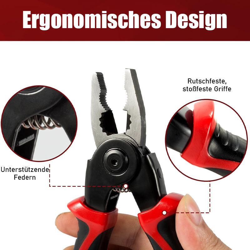 🛠 Fünf-in-Eins Multifunktionale Wechselkopf-Zangenset | Eine Zange, fünf Funktionen – für jede Aufgabe bereit! 💪