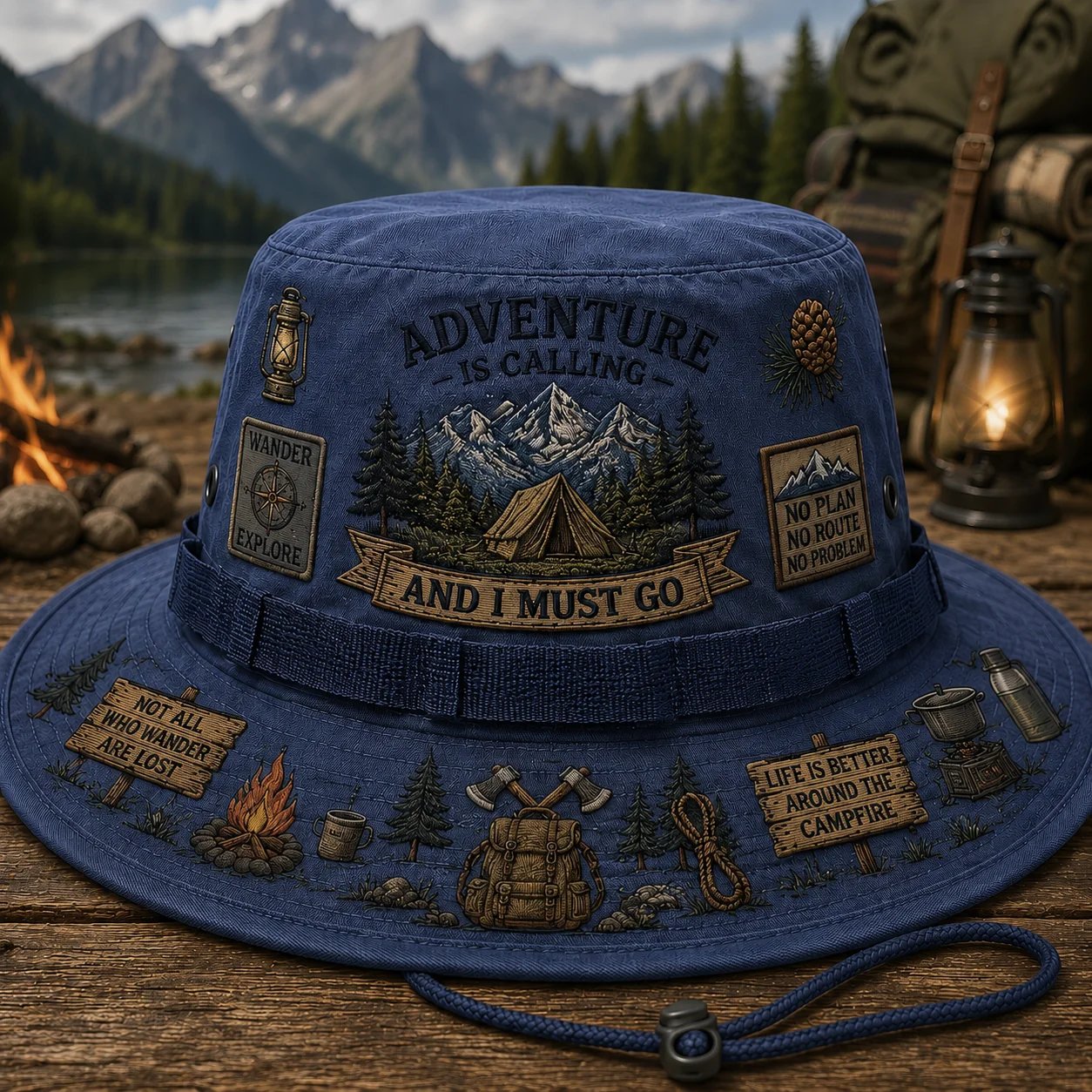 🌲Abenteuer ist eine Lebenseinstellung – Boonie-Hut