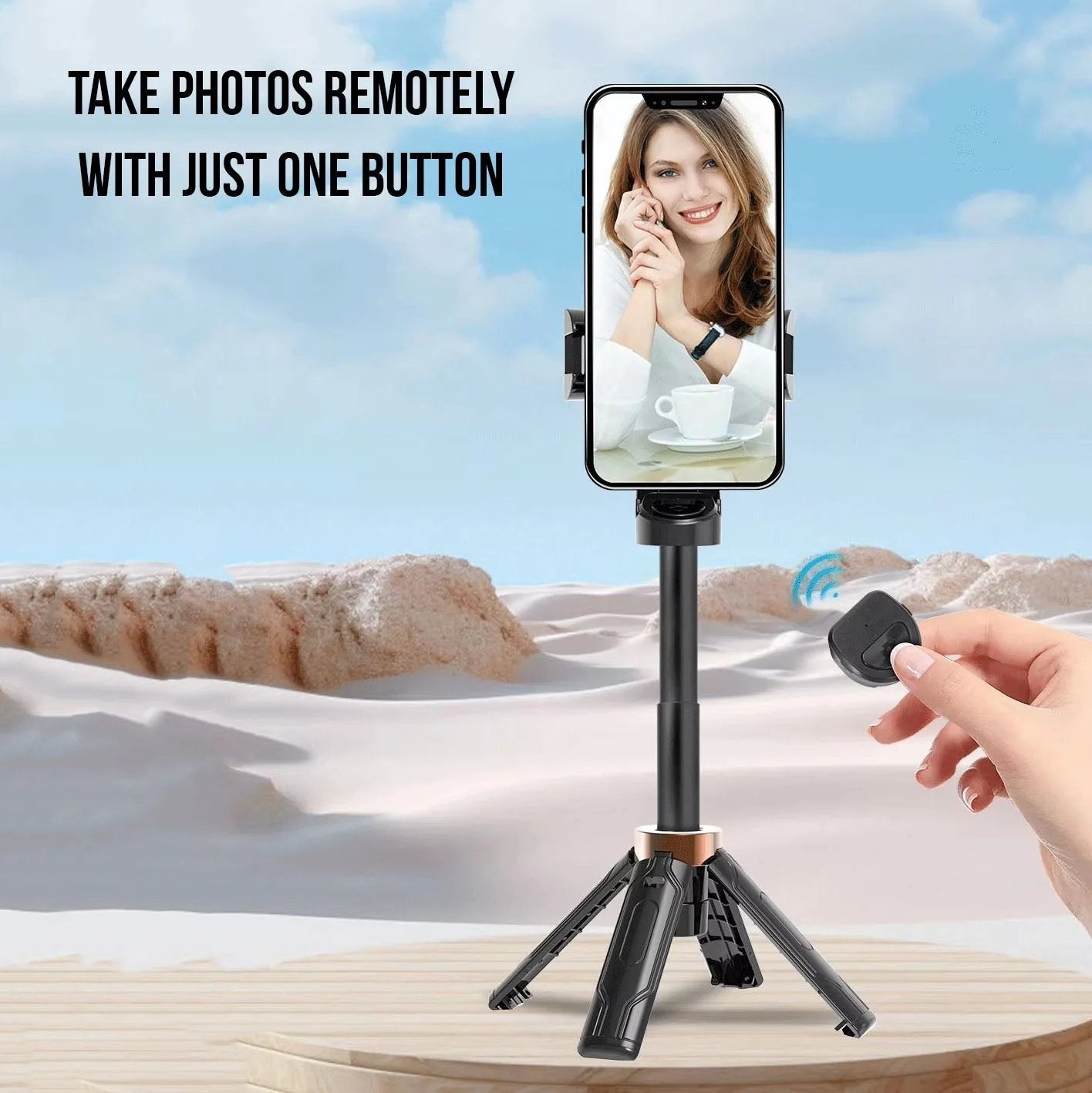Mini-Selfiepinne stativ
