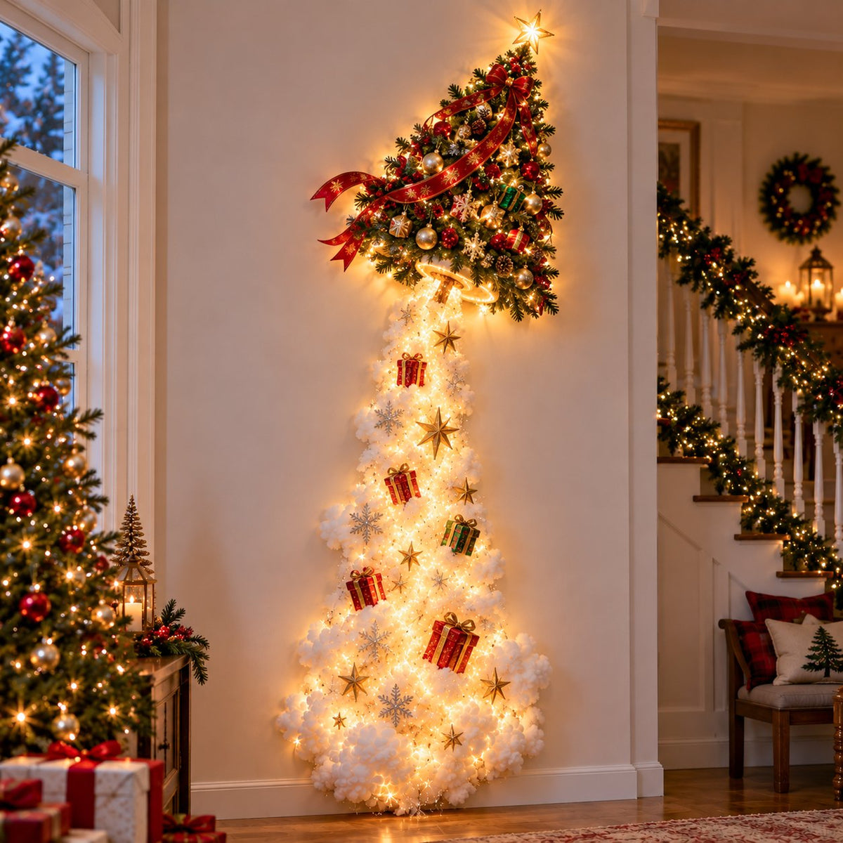 ✨Wandleuchte „Christmas Magic Trail“ – Ein bisschen Weihnachtszauber direkt an Ihrer Wand✨