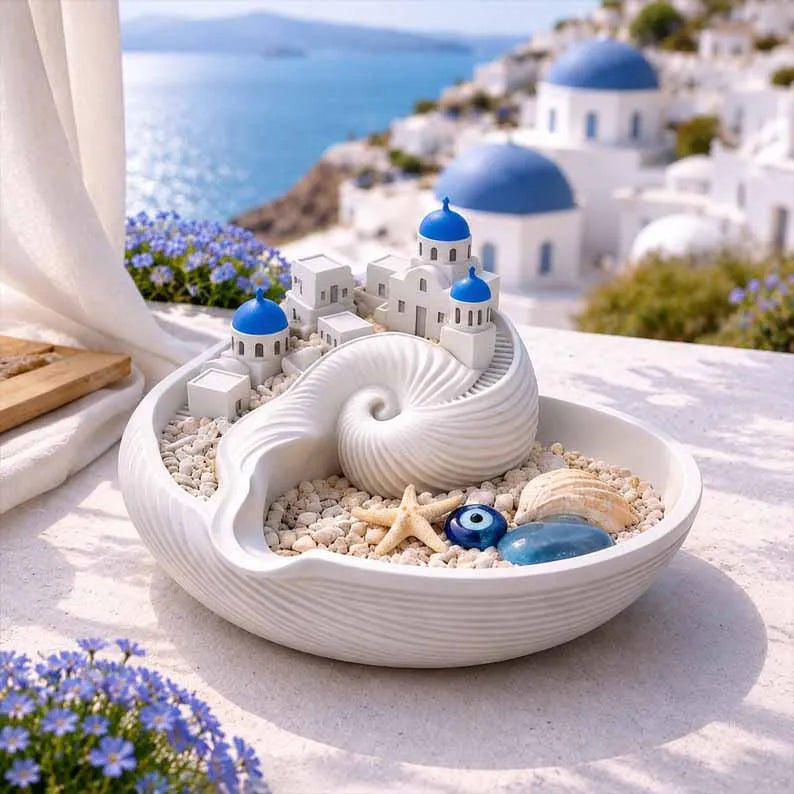 🌊Letzter Tag: 50 % Rabatt – Santorini-Allzweckschale