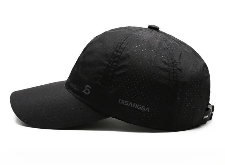 🌬️Schnelltrocknende Baseballkappe mit UV-Schutz – atmungsaktive, verstellbare Unisex-Kappe