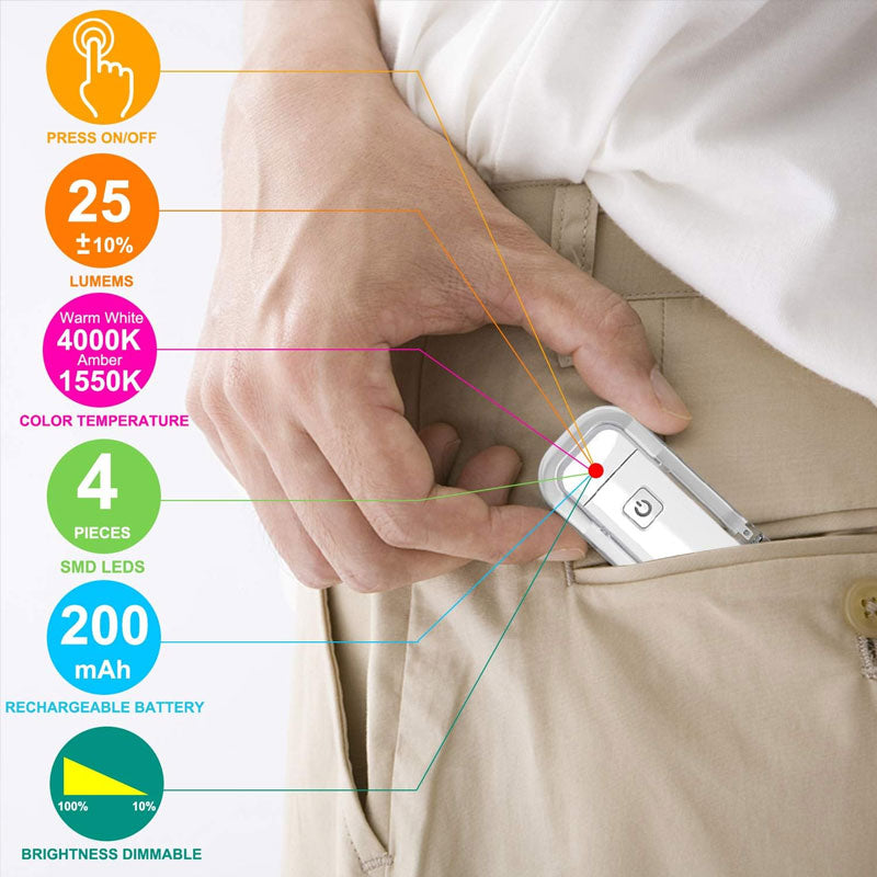 USB-Lade-Clip-On-Leselicht