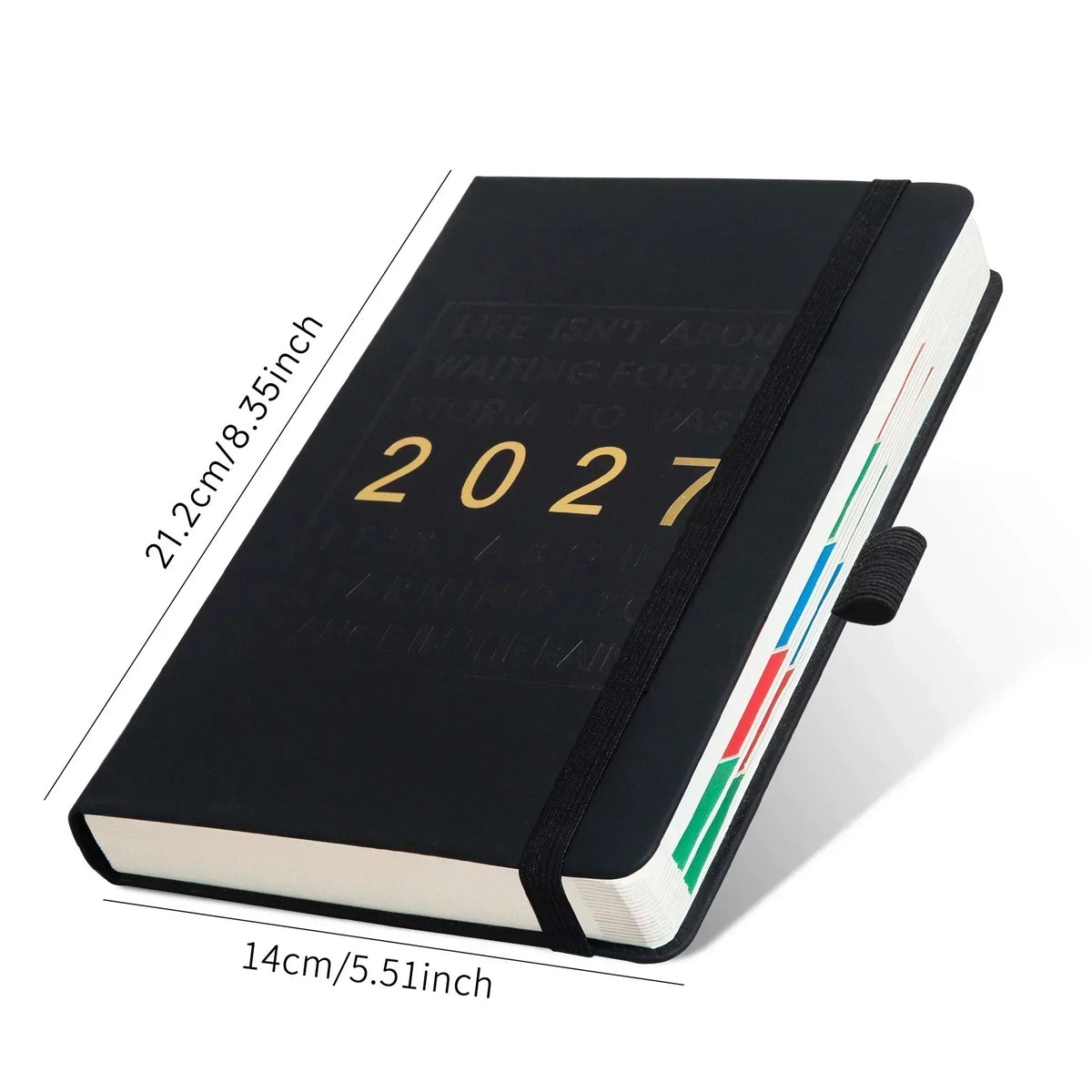 📔 NUR FÜR BEGRENZTE ZEIT: 50 % RABATT! ⚡ A5-Tagebuch 2027 – ein Tag pro Seite – handlich, übersichtlich, langlebig ✨