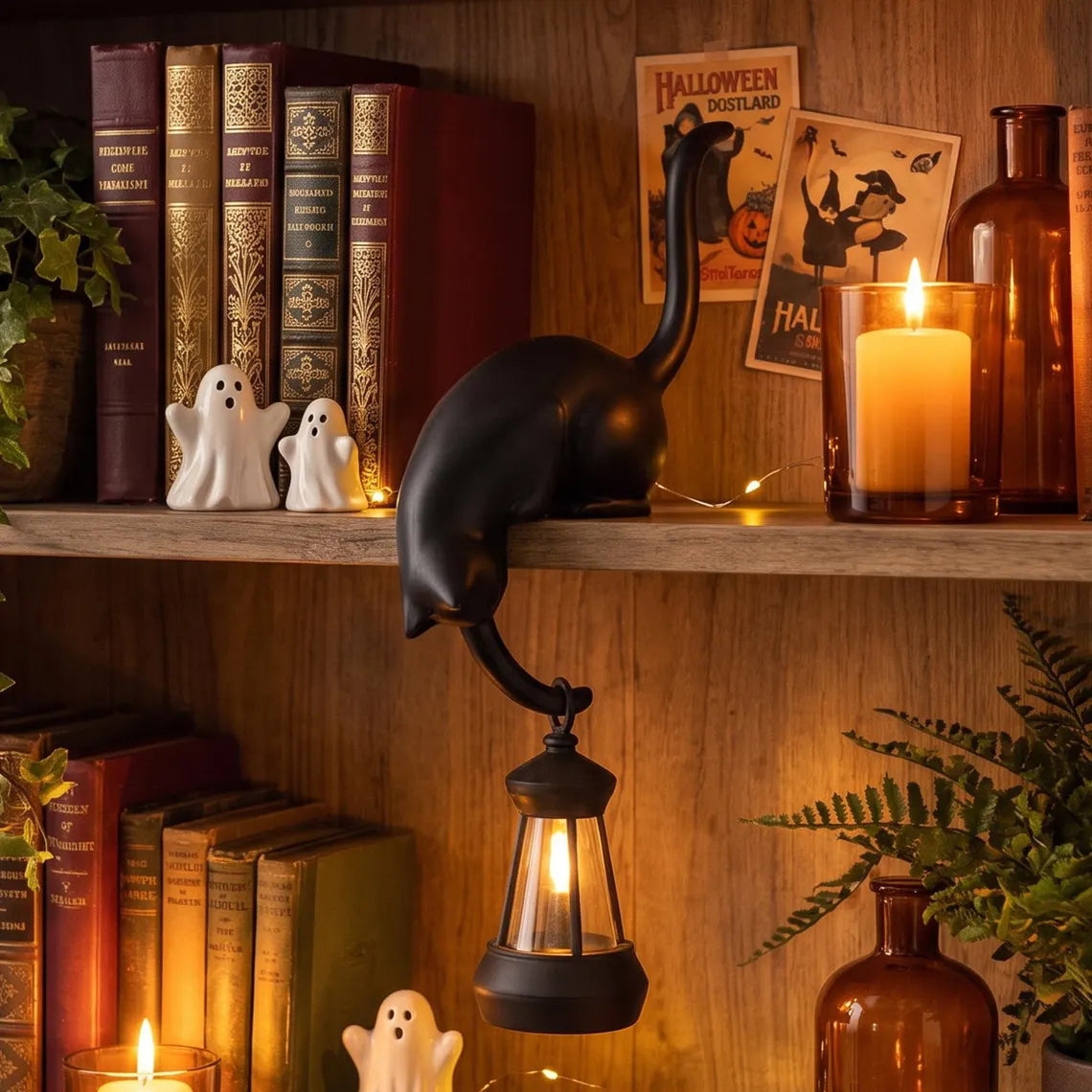 🐈‍⬛ Niedliche Katzen-Haken-Regaldekoration