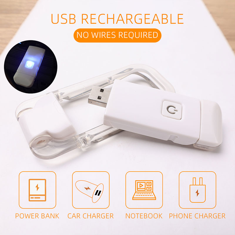 USB-Lade-Clip-On-Leselicht
