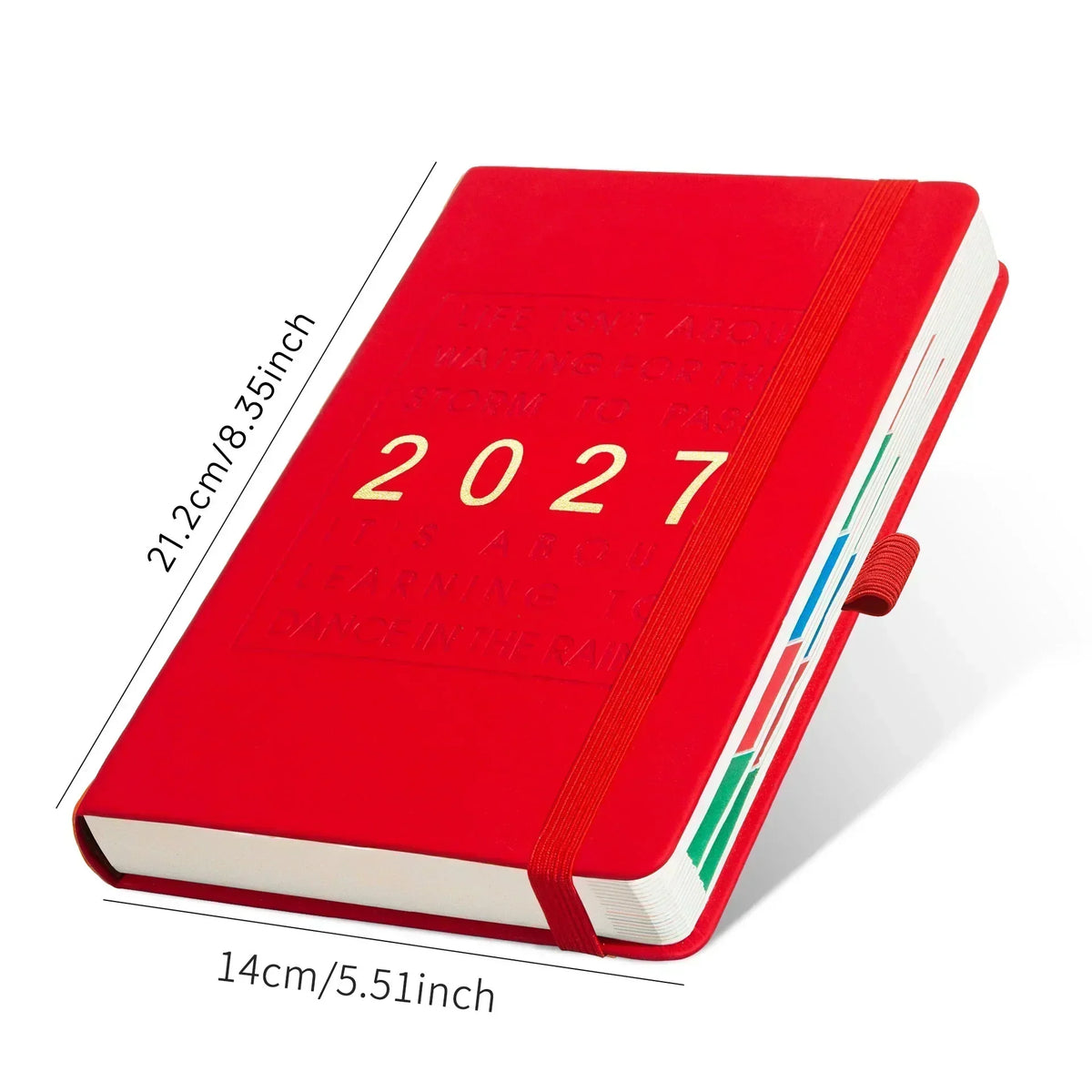 📔 NUR FÜR BEGRENZTE ZEIT: 50 % RABATT! ⚡ A5-Tagebuch 2027 – ein Tag pro Seite – handlich, übersichtlich, langlebig ✨