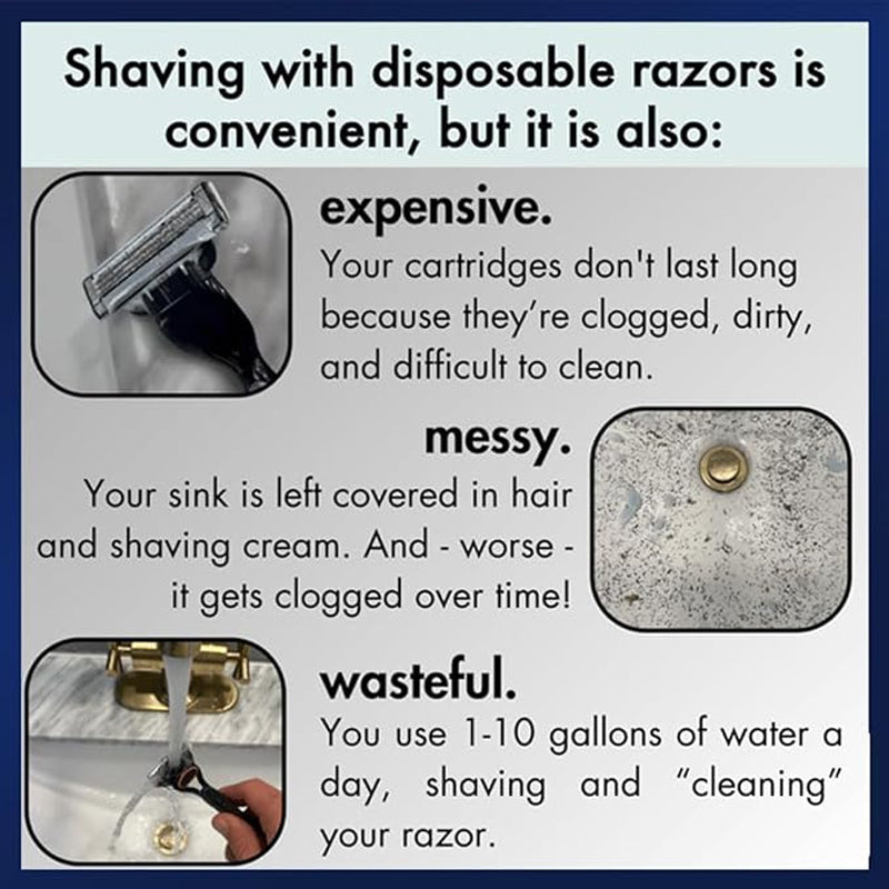 Tragbares Rasiermesser-Reinigungsgerät