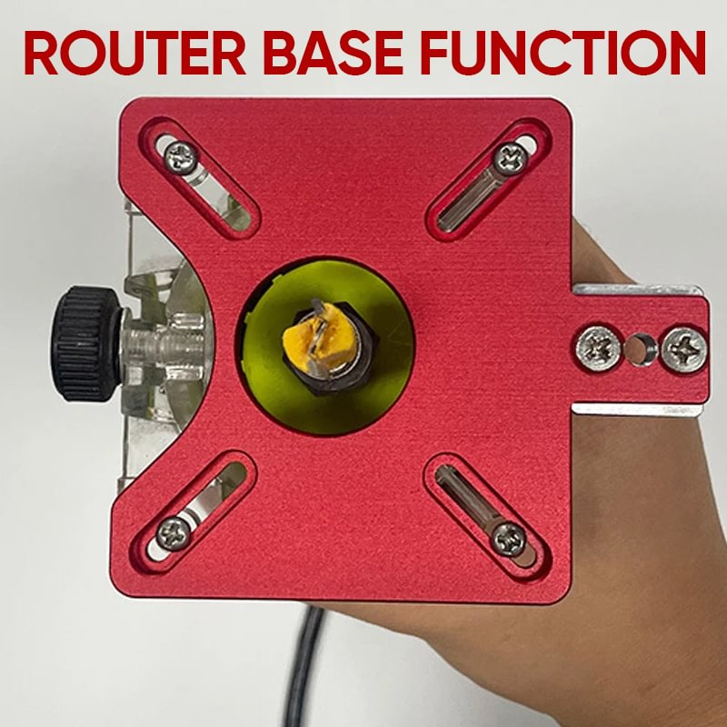 🔧 NUR FÜR BEGRENZTE ZEIT: 50 % RABATT! ✨ 3-in-1-Fräshalter für Nuten – verstellbar, Zoll-/cm-Skalen, modularer Aufbau 🛠️