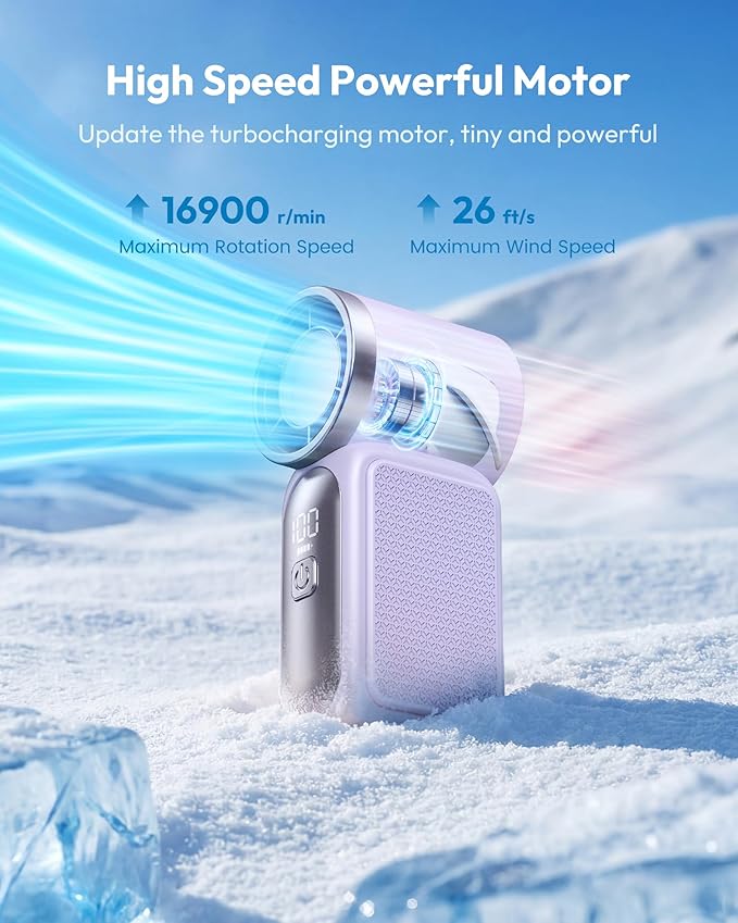 💨Tragbarer, langlebiger und praktischer kleiner Hochgeschwindigkeitsventilator❄️
