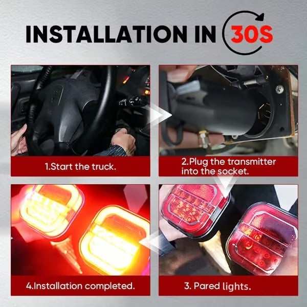 LED-Anhängerleuchten für Autos