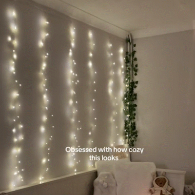 🎁Weihnachts-Sonderangebot: 49 % Rabatt🎅LED-Lichterkette, USB-betriebener LED-Lichtvorhang für Geschenkverpackungen