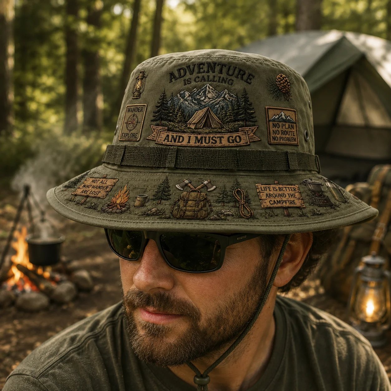 🌲Abenteuer ist eine Lebenseinstellung – Boonie-Hut