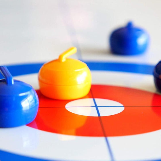🎅Feiere Weihnachten💯2025 Neues Tisch-Curling-Spiel für die ganze Familie