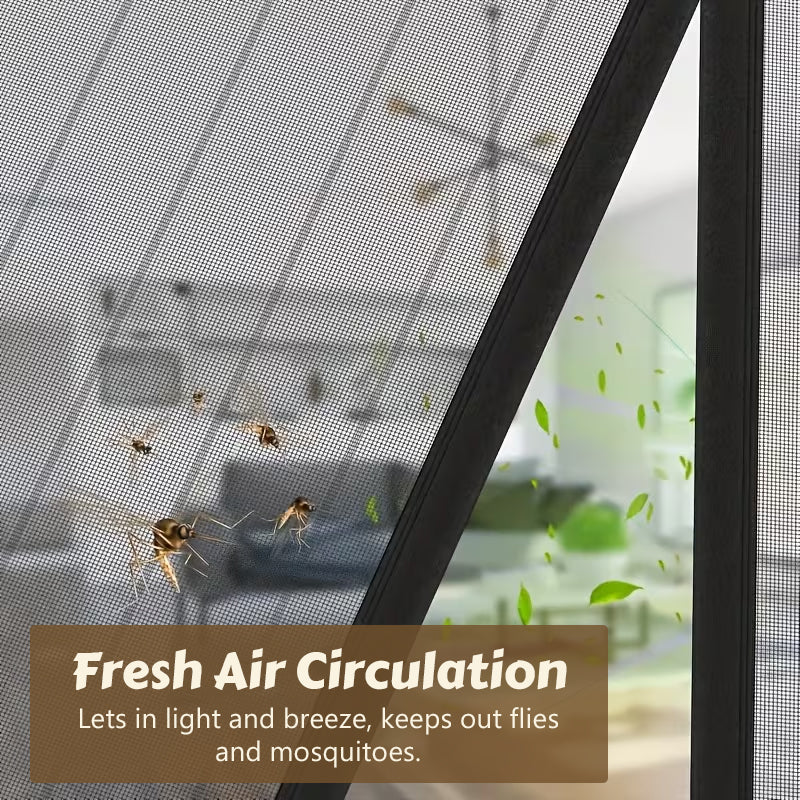 Magic Mesh Sommer-Magnet-Fliegengittervorhang