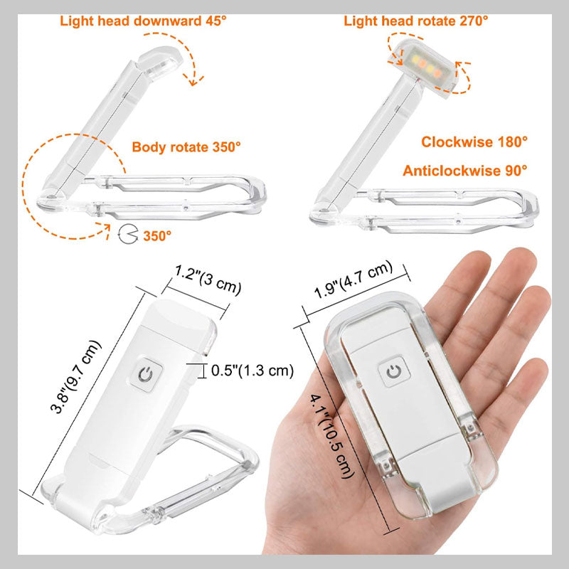 USB-Lade-Clip-On-Leselicht