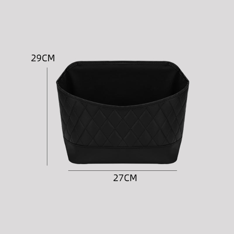 🚗 Car Seat Middle Leather Storage Net | Große Kapazität, halten Sie Ihr Auto ordentlich und aufgeräumt 💼