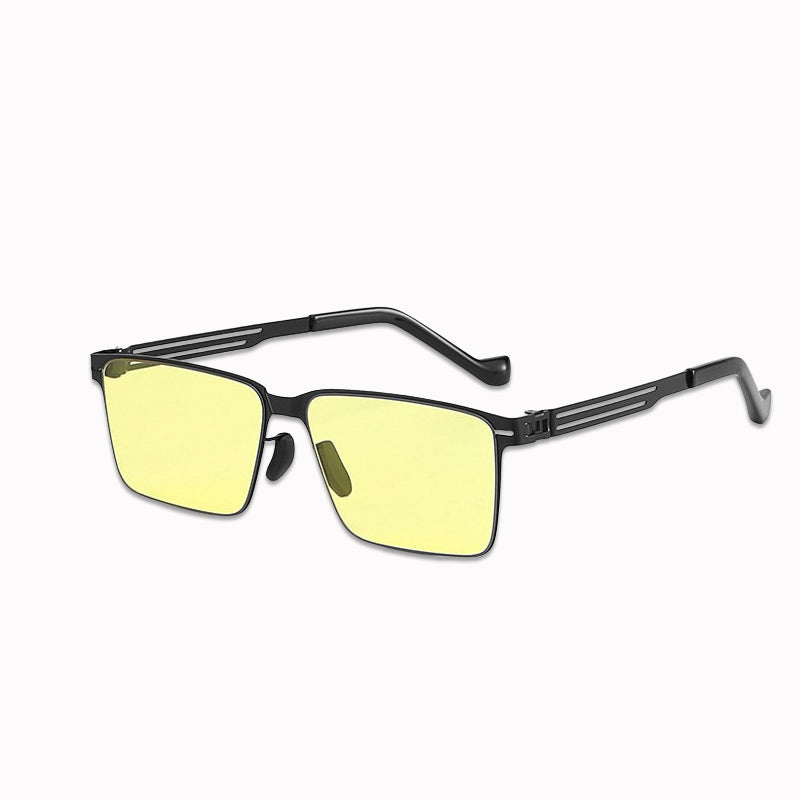 Quadratische Sonnenbrille für Tag und Nacht