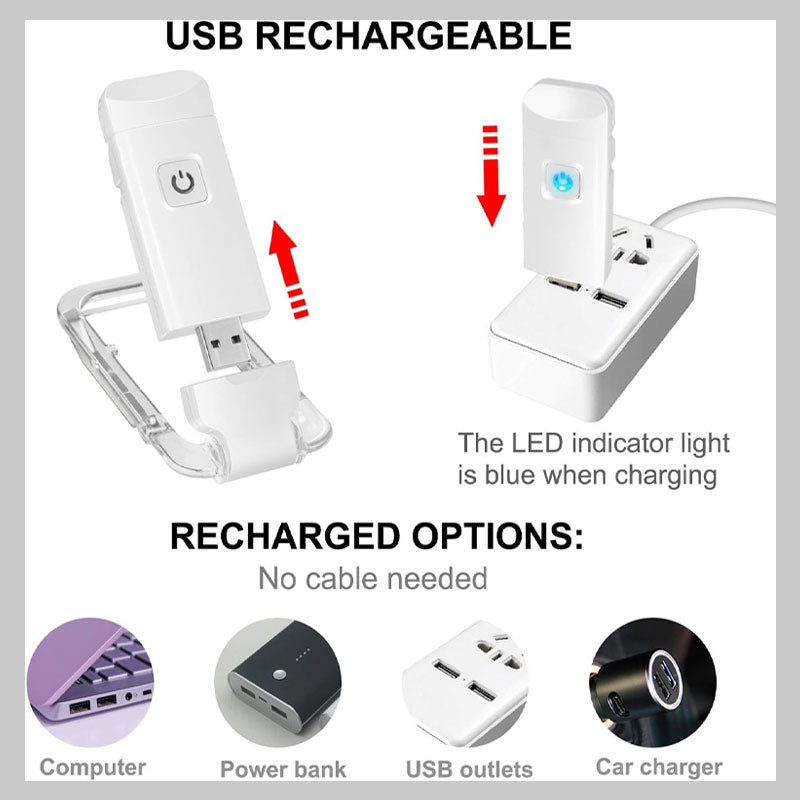 USB-Lade-Clip-On-Leselicht