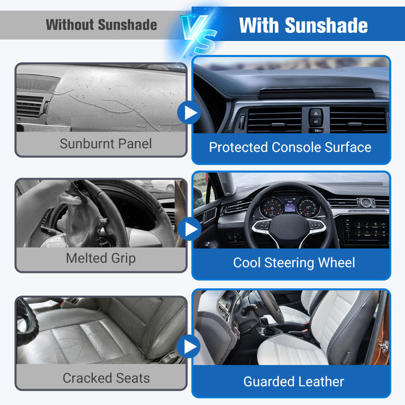 🌞🌈Laser Auto Windschutzscheibe Sonnenschirm
