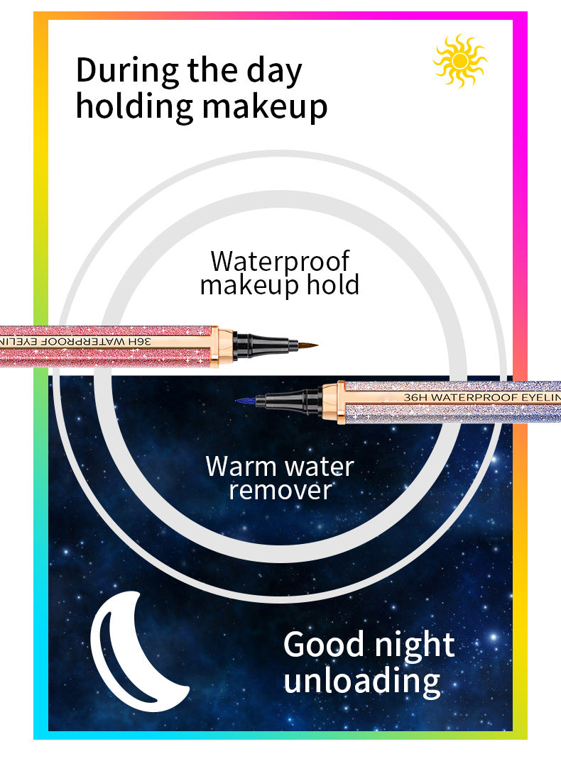 Farbiger wasserfester Eyeliner