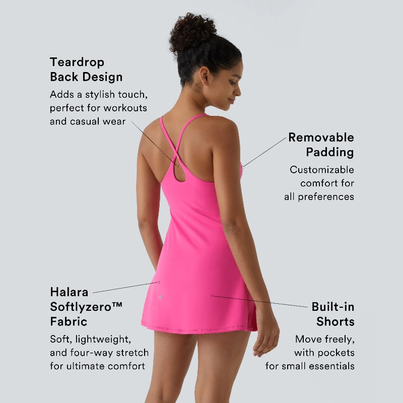 🎁Letzter Tag 49% Rabatt🔥Das ultimative rückenfreie Aktiv-Kleid - gemacht für Bewegung und einfache Toilettenpausen
