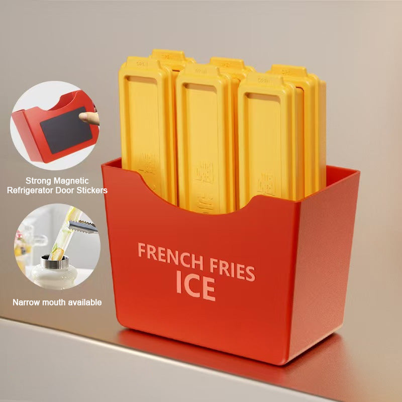 Pommes Frites Eiswürfelform