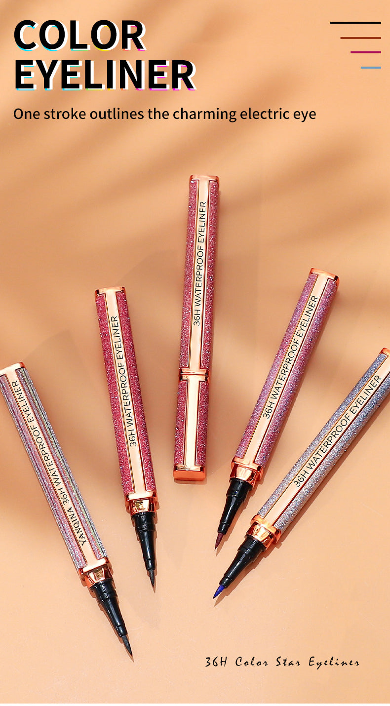 Farbiger wasserfester Eyeliner