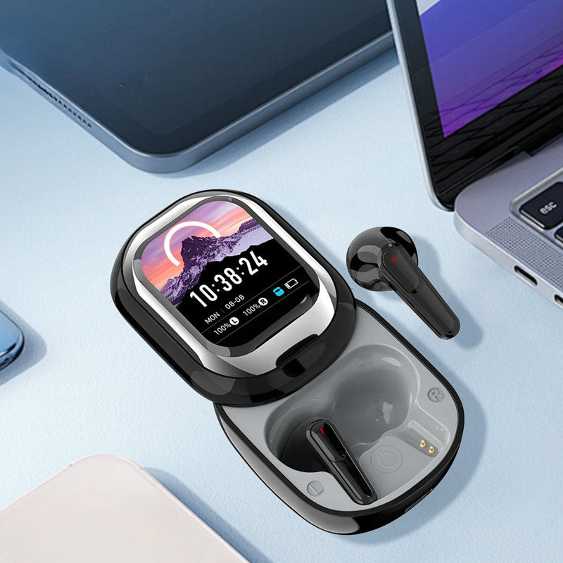 🎧Slide-Touch-Bluetooth-Headset mit KI-Übersetzung