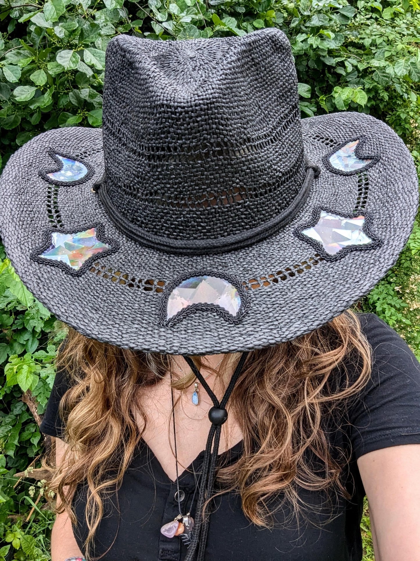 Letzter Tag 50% Rabatt🔥Sonnenfänger Cowgirl Stroh Prisma Hut