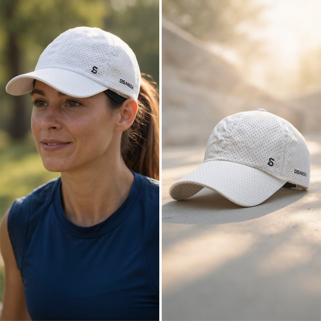 🌬️Schnelltrocknende Baseballkappe mit UV-Schutz – atmungsaktive, verstellbare Unisex-Kappe