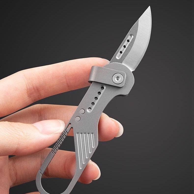 TYIIPLUS™ Schlüsselanhänger-Messer aus Titanlegierung
