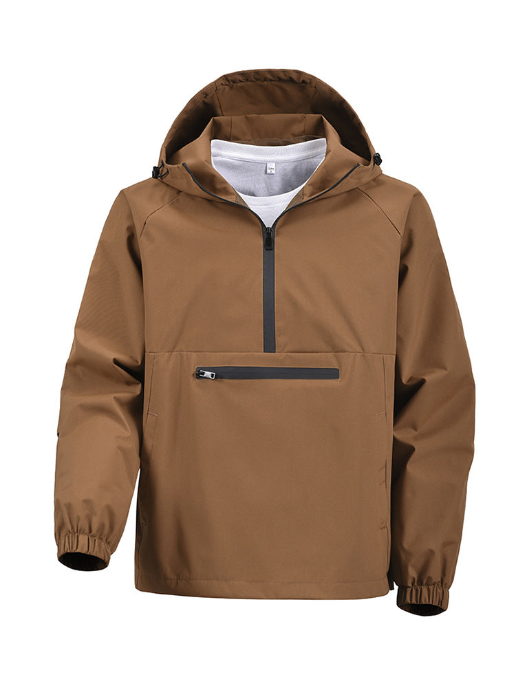 Wasserdichte und winddichte Outdoor-Jacke für Männe