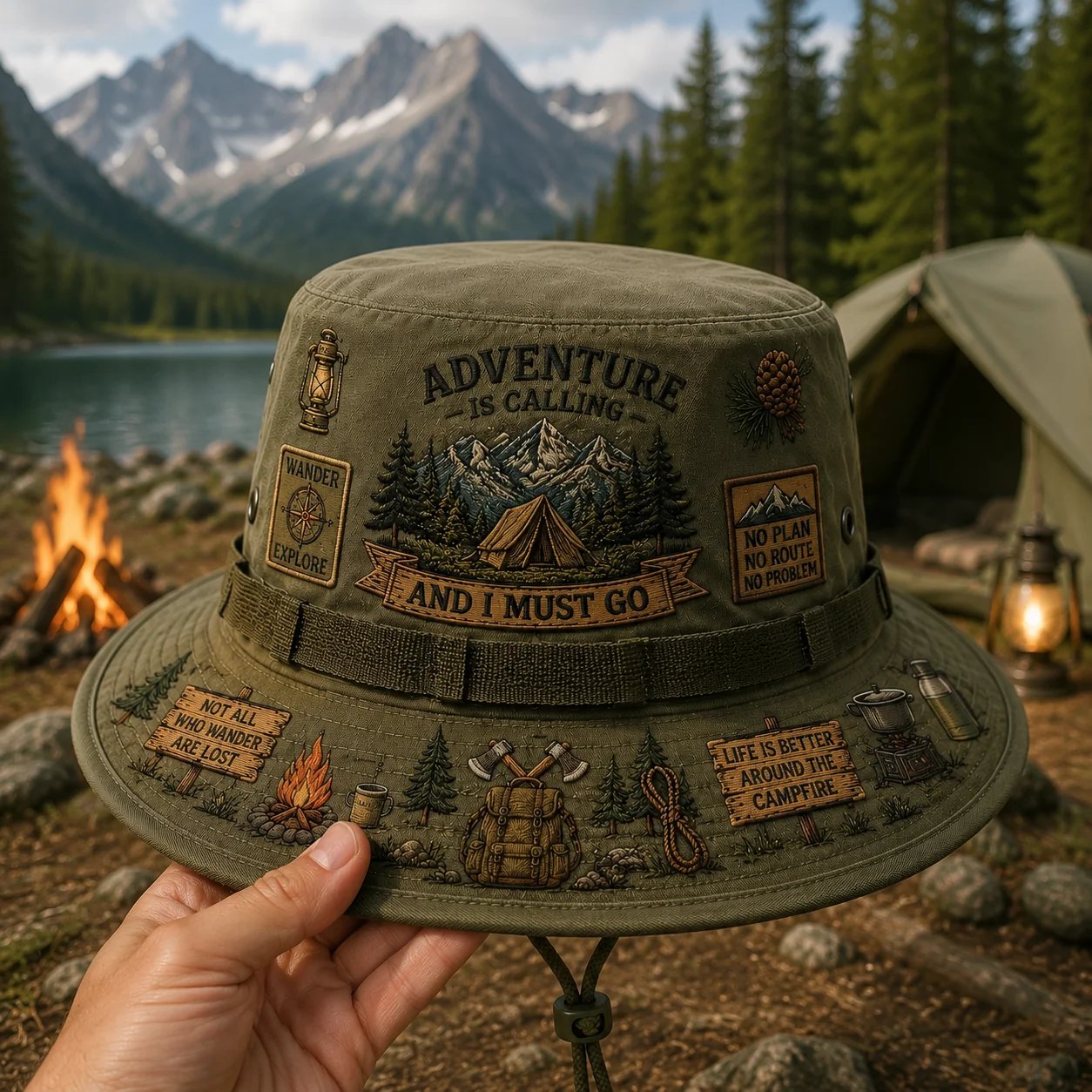 🌲Abenteuer ist eine Lebenseinstellung – Boonie-Hut