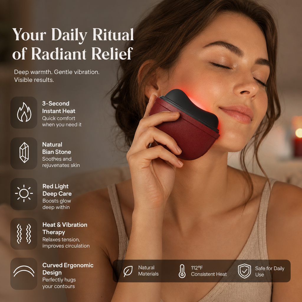 Elektrisches Gua-Sha-Massagegerät für Gesichtslifting & wiederaufladbares Massagegerät ✨💆‍♀️