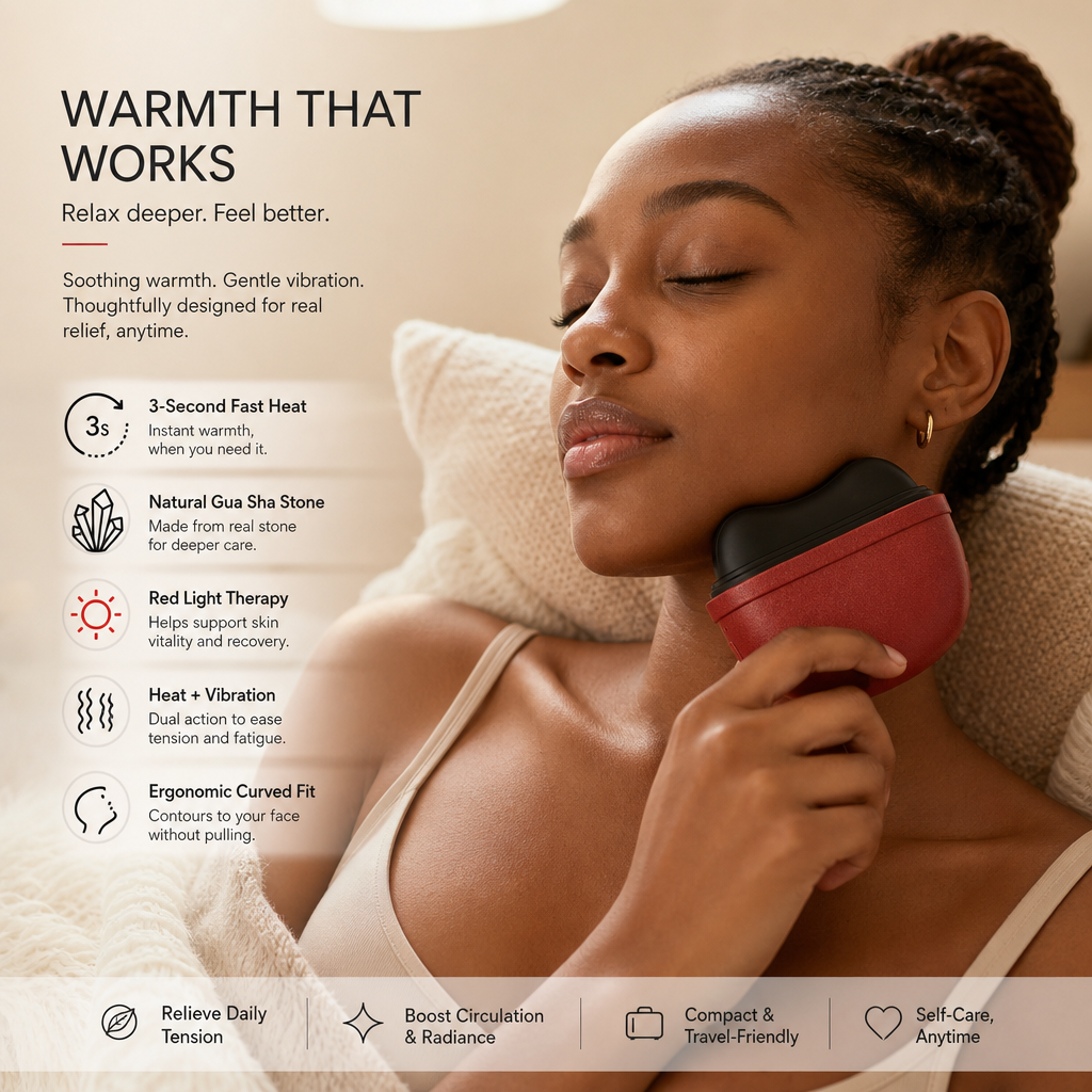Elektrisches Gua-Sha-Massagegerät für Gesichtslifting & wiederaufladbares Massagegerät ✨💆‍♀️