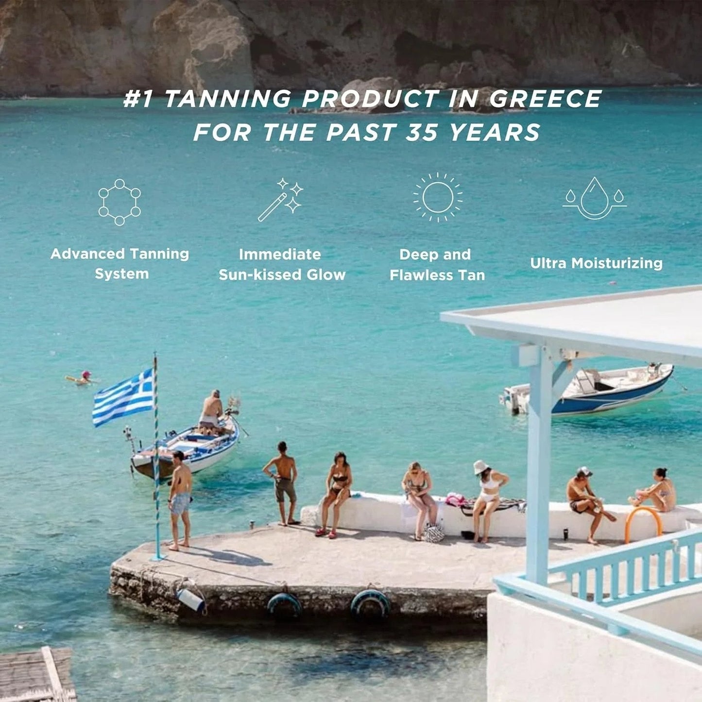 🔥GROSSER ABVERKAUF – 30 % RABATT! – Holen Sie sich den goldenen Glanz – Golden Shimmer Intensive Tanning Gel!