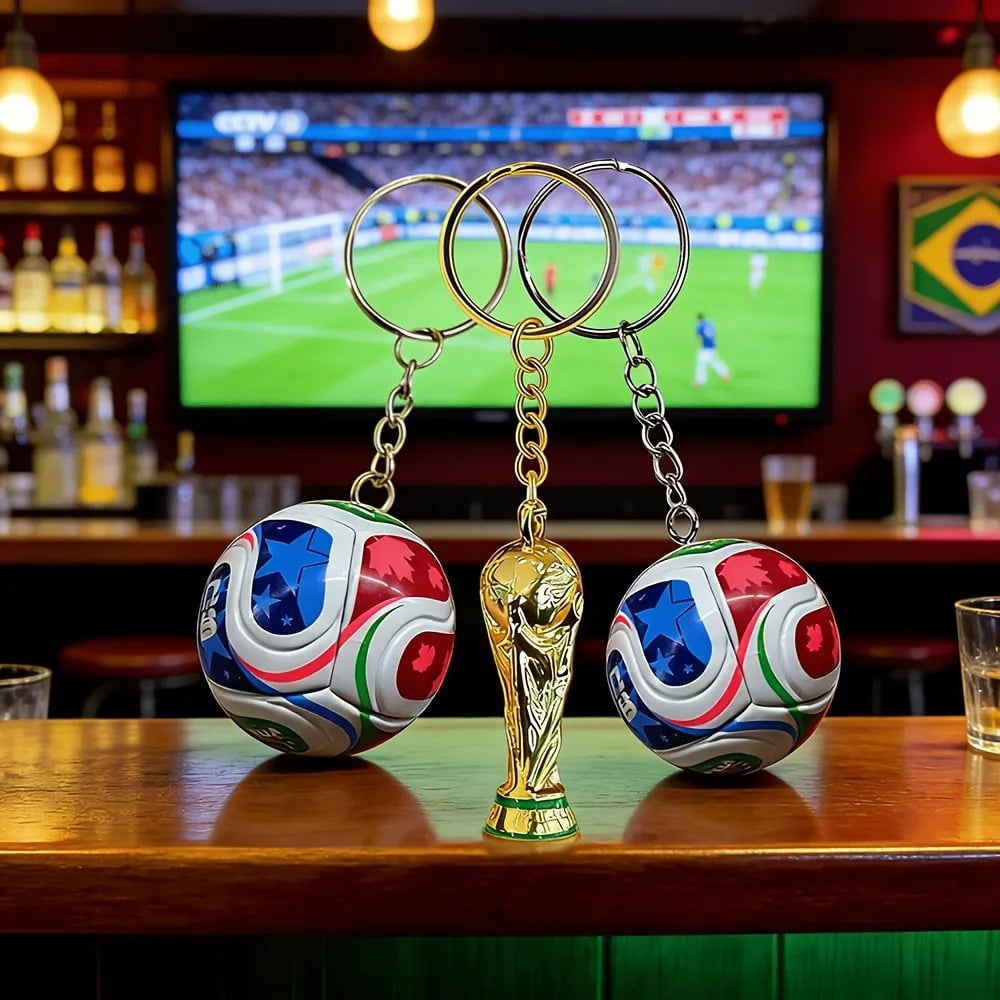 Schlüsselanhänger zur FIFA-Weltmeisterschaft 2026 in den USA, Mexiko und Kanada: Nimm den Geist des Spiels überallhin mit ✨